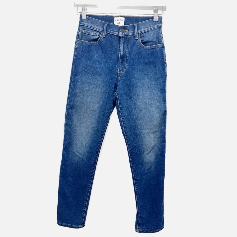 Sunday Best High Rise Blue Denim Jeans size 0